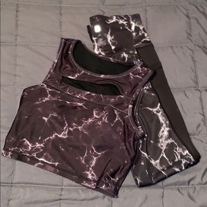 BuffBunny black marble set